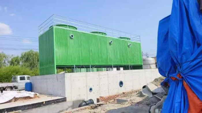 方形逆流式冷却塔